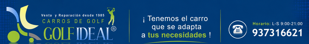 CARROS DE GOLF ELECTRICOS GOLFIDEAL
